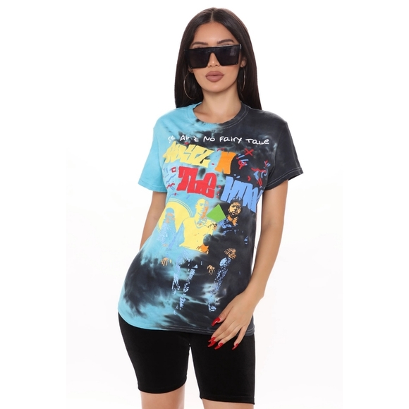 Fashion Nova Tops - Tie Dye Boyz N The Hood T Shirt